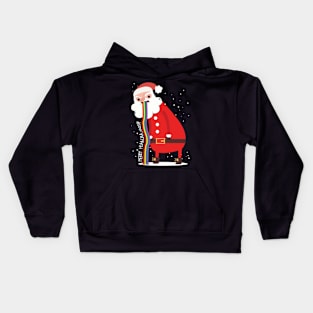 Merry Huhuua..mas Ugly Santa Kids Hoodie